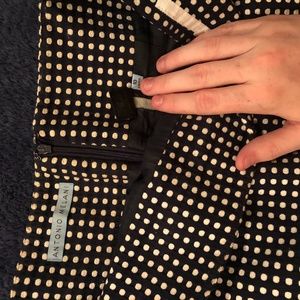 Antonio Melani polka dot pencil skirt sz. 10